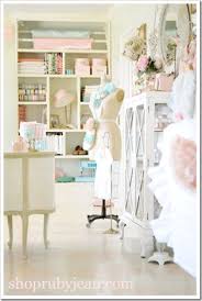 Natural light illuminates the space. 25 Beautiful Craft Rooms Everythingetsy Com