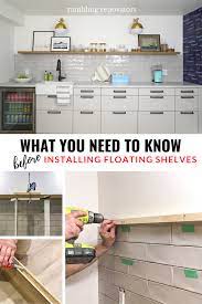 Rambling Renovators What You Need To Know Before You Install Floating Shelves Floating Shelves Shelves Floating Shelves Diy