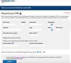 Verification of personal information must be included in the written letter, such as a copy of a government id or driver's license, along with name, date of birth, and social. Experian Site Can Give Anyone Your Credit Freeze Pin Krebs On Security