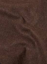 Universal Works Peacoat in Brown Melange Melton