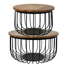 Howton 2 Piece Coffee Table Set In 2020 Metal Wood Coffee Table Iron Coffee Table Decorating Coffee Tables