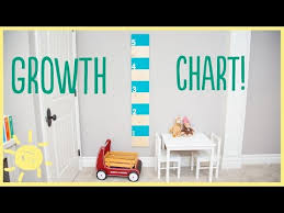 Fun Easy Way To Make Your Own Growth Chart Smag31