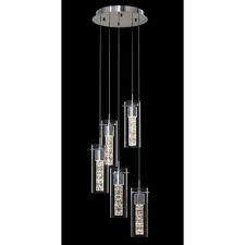 What are the shipping options for ceiling light panels? Chrome Chandeliers Lighting The Home Depot