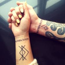 It represents a symbol of an obstacle in front of birth or healing. Viking Rune Love Tattoo Novocom Top