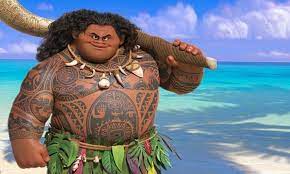 Maui turns into a hawk and tries to fly passed her, only to be struck from the sky several times. Disney Depiction Of Obese Polynesian God In Film Moana Sparks Anger Moana The Guardian