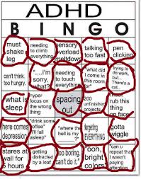 Teenagers and adults are prompt to get addicted to adhd. Joel Tlou Is A Dilf I Treied The Adhd Bingo I Got All But 3 Of Them