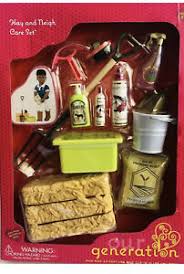 Amazing accessories such as horses, doll but let's not stop there, we also stock our generation vehicles, doll houses, pets, horses and so much more. Ag Our Generation Horse Set Hay And Neigh Care 18 Girl Doll Horse Accessories Dolls Creta Doll Clothes Fashion Accessories