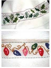 Holiday Tea Towels Free Download Holiday Cross Stitch Cross Stitch Patterns Christmas Cross Stitch