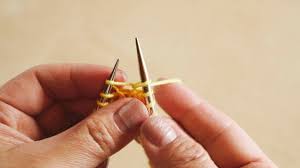 Yf sl1yo (yarn forward, slip 1 purlwise, yarnover) = bring the working yarn under the needle to the front. Kyok Increase K1 Yo K1 Into The Same Stitch School Of Sweetgeorgia
