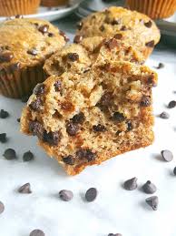Healthy Greek Yogurt Chocolate Chip Banana Muffins Beat Bake Eat Recipe Greek Yogurt Banana Muffins Healthy Banana Muffins Banana Muffins