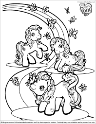 Then you just need show your beautiful art to your loved ones and make them share your passion for the fantastic world of the little ponies! Free My Little Pony Coloring Page Coloring Library