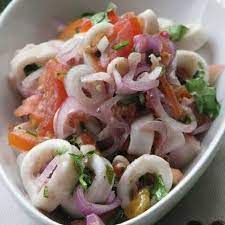 Hidangan kerabu sotong ala thai ni memang sesuai sangat dijadikan sebagai pembuka selera! Semperit Permatang Pauh Kerabu Sotong Ala Thai