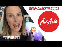 Air Asia Self Check In Guide Klia2 Airport Youtube