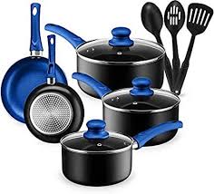 Amazon Com Chef S Star 11 Piece Pots And Pans Set Non Stick Induction Ready 100 Apeo Pfoa And P In 2020 Pots And Pans Sets Cookware Set Cookware Set Stainless Steel