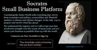 I am not associated with armstrong economics in any shape or form. Socrates Opening For Small Business Armstrong Economics