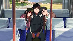 Download animated wallpaper, share & use by youself. El Buscando A Su Chica Kimi No Na Wa Your Name Anime Japanese Animated Movies