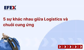 PHÂN BIỆT] 5 Sự khác nhau giữa logistics và chuỗi cung ứng