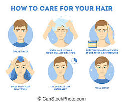 In order to properly care for bleached hair, avoid using heat every day, wear your hair. How To Care For Your Hair Tips For Woman With Long Hair Wash And Clean Using Shampoo Do Not Comb Wet Hair Isolated Vector Canstock