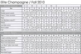 Churchsuits Com Size Chart
