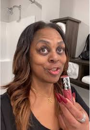 Love this mirror! Wearing Sephora Shade No. 5 Plump It Up Red #sephora...