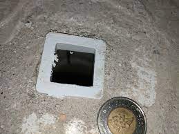 Patch the hole and cross your fingers. What Is This Hole In My Concrete Basement Floor Home Improvement Stack Exchange