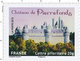 Timbre 2012 Chateau De Pierrefonds Wikitimbres Chateau France Chateau Timbres De France
