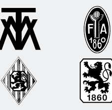 Für den 30ten meines schwagers in spe, der großer 1860 münchen fan ist, habe ich das erste große projekt mit meiner cnc fräse bestritten. Fussball So Anderten Sich Die Wappen Der Bundesliga Klubs Bilder Fotos Welt