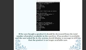 Check spelling or type a new query. Programming Assignment Vending Machine A Common Chegg Com