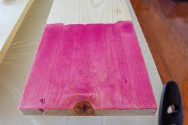 Pink is a composite color that results from tints of red or red mixed with blue or orange. Kid S Closet Playroom Makeover How To Stain Wood In Rainbow Colors T Moore Home Interior Design Studio