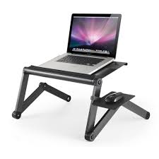 Workez Adjustable Laptop Cooling Stand Lap Desk Black Uncaged Ergonomics In 2020 Laptop Stand Laptop Desk Stand Laptop Cooling Stand