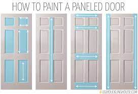 how to paint a paneled door home improvement projects home projects home diy