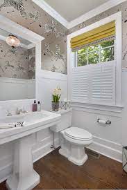 A powder room is traditionally defined as a bathroom that does not have a bathtub or a shower. Bathrooms Interior Designers