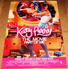 Katy Perry The Movie Part Of Me Movie Poster 27x40 Used Shannon Woodward Kelly Clarkson Keith Hudson Justin Bieber Heidi Klum Russel Katy Perry Katy Perry