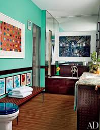 Discover the best small bathroom designs that will brighten up your looking for small bathroom ideas that will make the whole space seem bigger? 20 Colorful Bathroom Design Ideas That Will Inspire You To Go Bold Architectural Digest