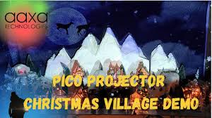 Christmas Village Projection
