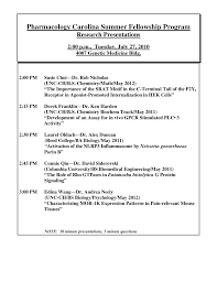 Carolina Summer Fellowship Program