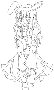 From simple and easy easter images to elaborate adult designs, we have all of the best printable girl with bunny toy coloring pages. Anime Bunny Girl Senpai Coloring Pages Novocom Top