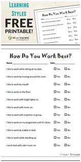 Super Fun Printable To Use With Your Kids As You Get The Year Started Ask Them To Tell You How They Lear Learning Styles Survey Student Survey Learning Styles
