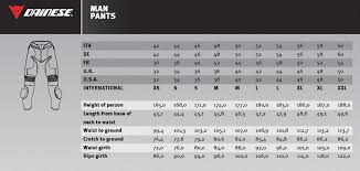 Dainese Shorts Size Chart Best Picture Of Chart Anyimage Org