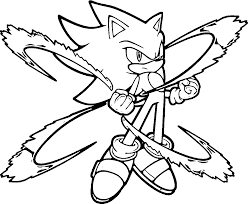 It was first introduced in his first game, sonic the hedgehog (1991). Power Of Sonic Coloring Page Free Printable Coloring Pages For Kids