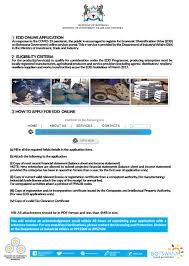 Applying foe an nbi clearance online and to be used for local job application as part od the company's requirements. Ministry Of Investment Trade And Industry Botswana 1 Edd Online Application As Response To The Covid 19 Pandemic The Public Is Encouraged To Register For Economic Diversification Drive Edd On Botswana Government
