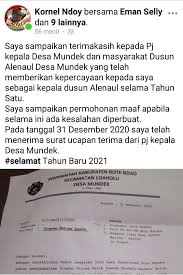We did not find results for: Perangkat Desa Mundek Terima Ucapan Terima Kasih Kades Mundek Yang Dipilih Tidak Pernah Dilantik Sindo Ntt