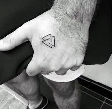 Top 87 Triangle Tattoo Ideas 2020 Inspiration Guide Triangle Tattoo Design Small Tattoos For Guys Hand Tattoos