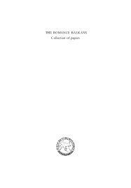 Pdf Romanian Serbian Code Mixing Phenomena Documentation Of A Romanian Extra Territorial Variety Showing Extensive Corinna Leschber Academia Edu