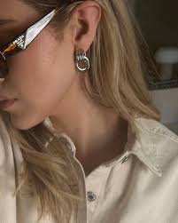 Mod + Jo Olsen Convertible Hoop Earrings