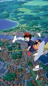 Studio Ghibli Art Illustration Love Anime Iphone Wallpapers Free Download