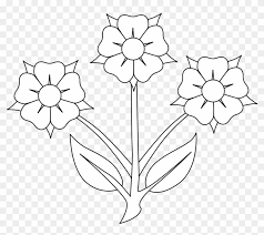 Free black white orchid clipart in ai, svg, eps and cdr | also find black ribbon for mourning or black white lotus flower tattoo clipart free pictures among +73,204 images. Black And White Flower Clip Art 3 Flowers Clipart Black And White Free Transparent Png Clipart Images Download
