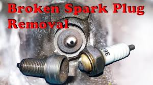 How To Remove Broken Spark Plug Youtube