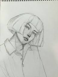 Female Pencil Portrait Custom Drawing Realistic Drawing Sketches Learn To Sketch Sketch Book