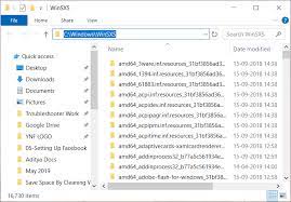 Windows 10 Tip: Save Space By Cleaning Winsxs Folder - Techcult